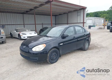 2007 Hyundai Accent Gls из США, поврежденный, VIN KMHCN46CX7U098623